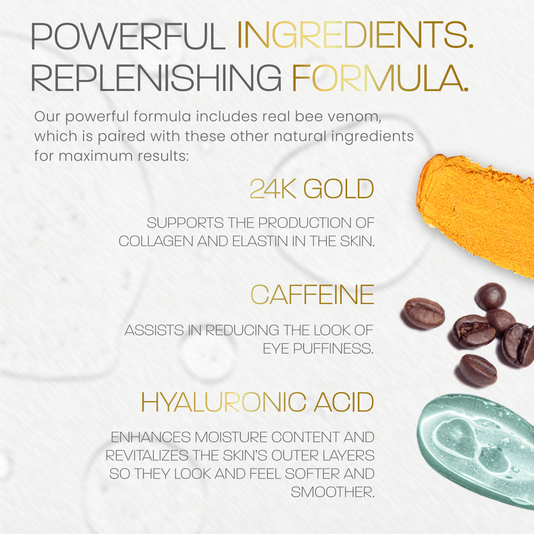 NUOVAGLO™ 24K Bee Venom Serum: Next-Gen Formula