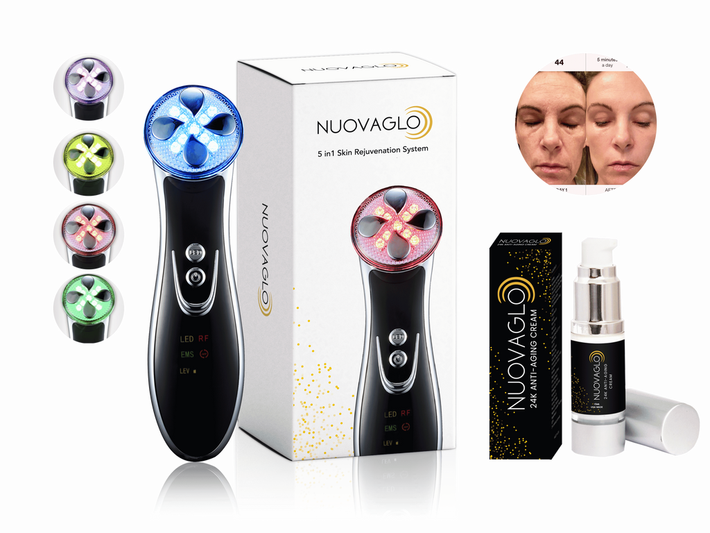 NUOVAGLO™ 24K Anti Aging Light Therapy Skin Care System